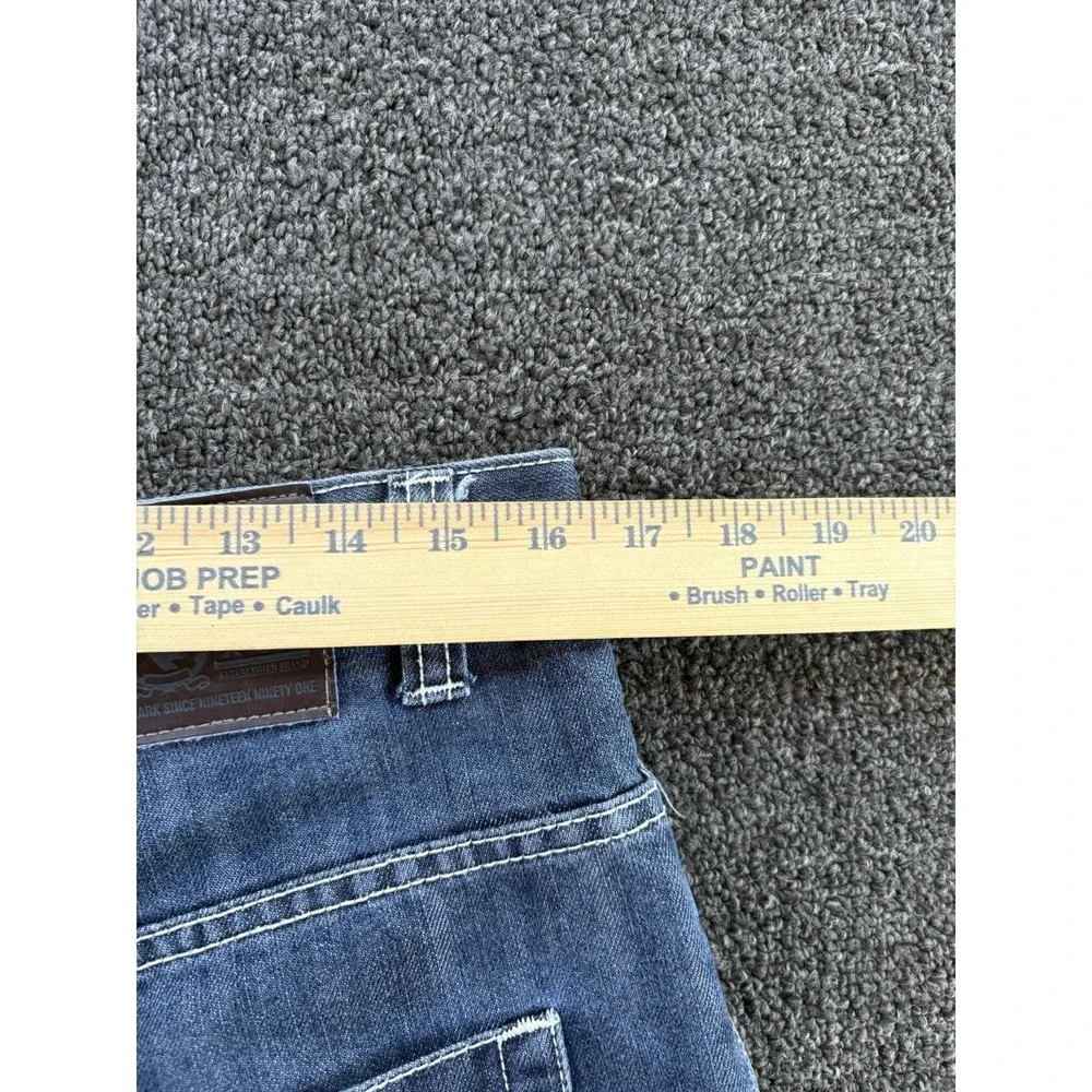 Southpole Mens Denim Shorts Size 34 Blue Y2K‎ Baggy Jean Short